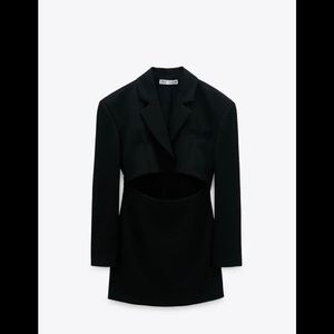 🔥🔥🔥Zara limited edition cut out blazer dress